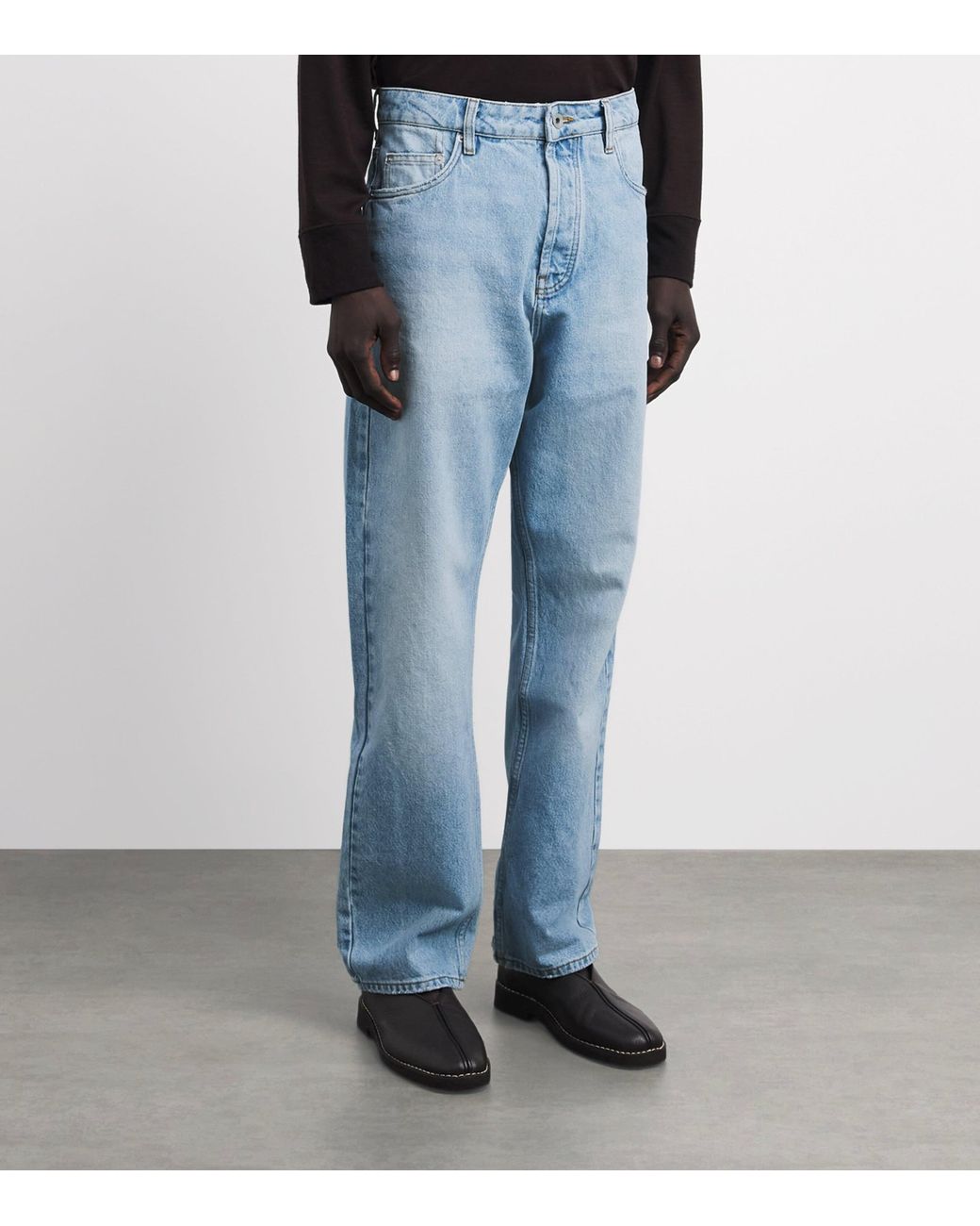 Studio Nicholson Blue Riso Straight Jeans for men