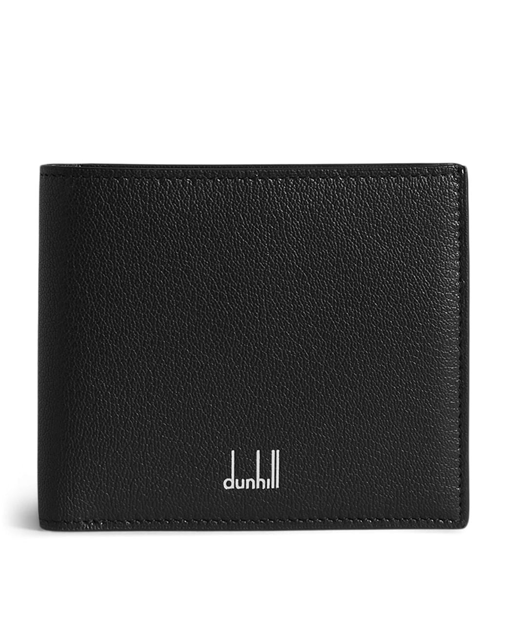 Dunhill Black Goatskin Duke Fine Wallet for men