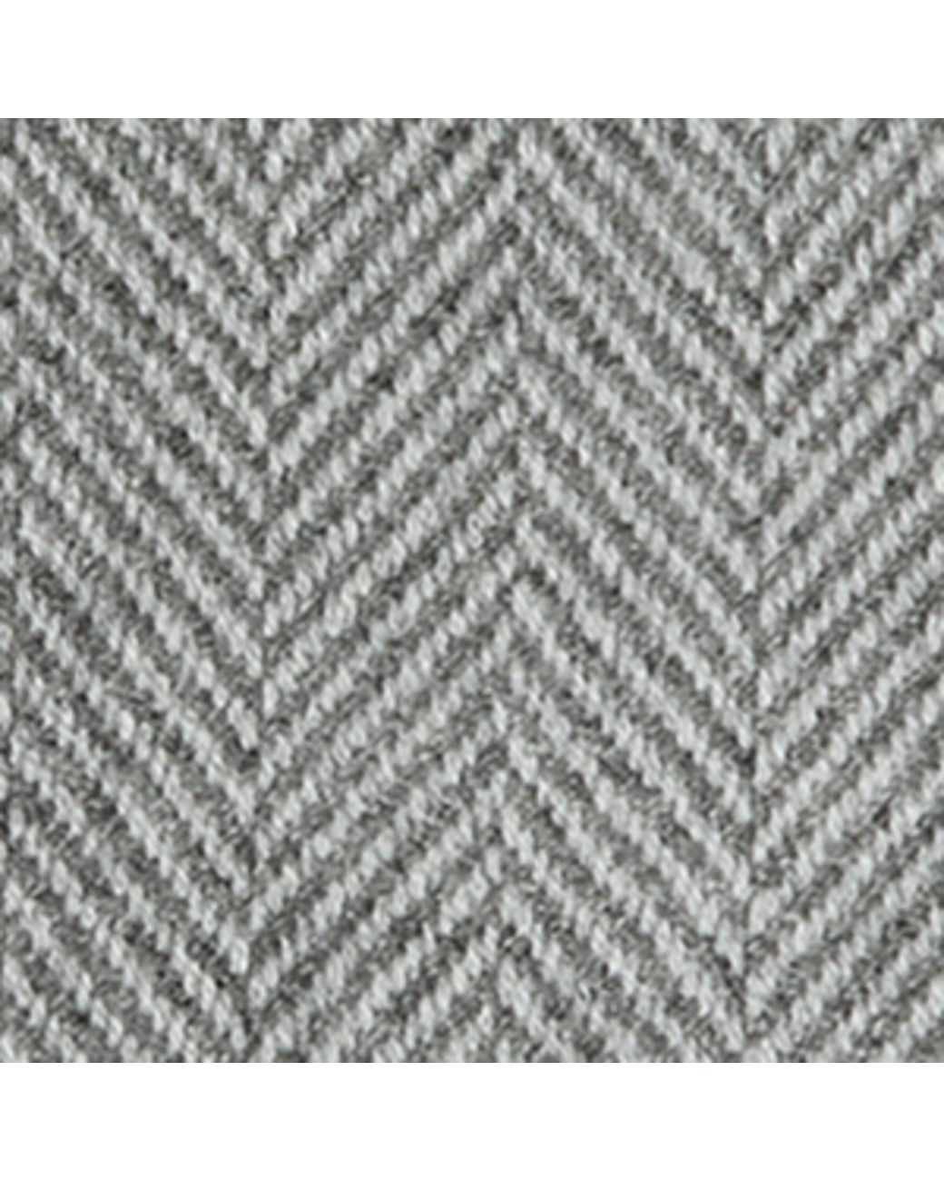 Brunello Cucinelli Gray Cashmere Chevron Scarf for men