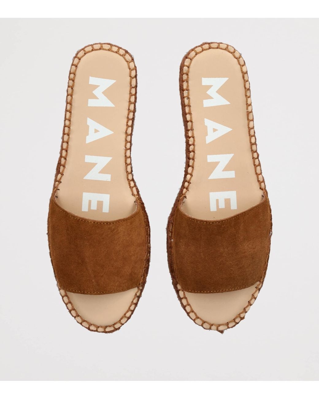 Manebí Brown Suede Sandals