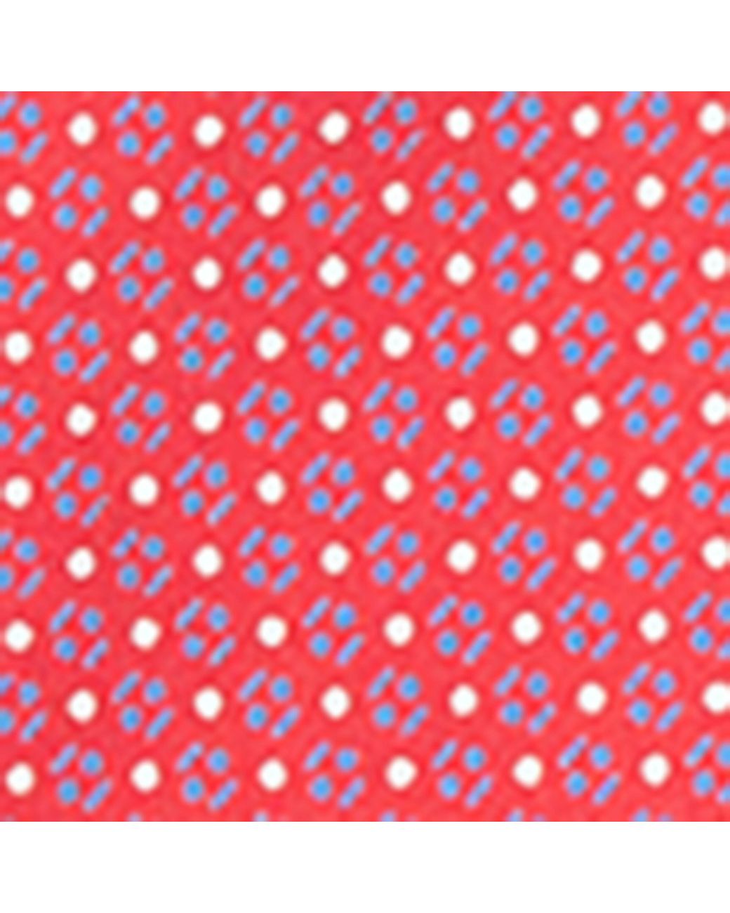 E.MARINELLA Pink Silk Geometric Tie for men