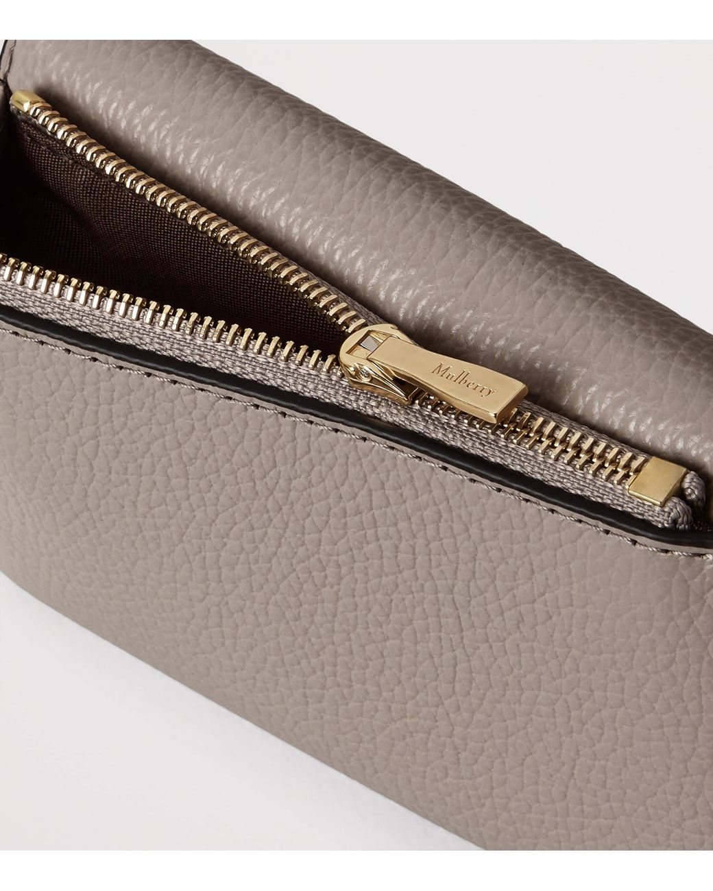 Mulberry Natural Leather Folded Darley Wallet