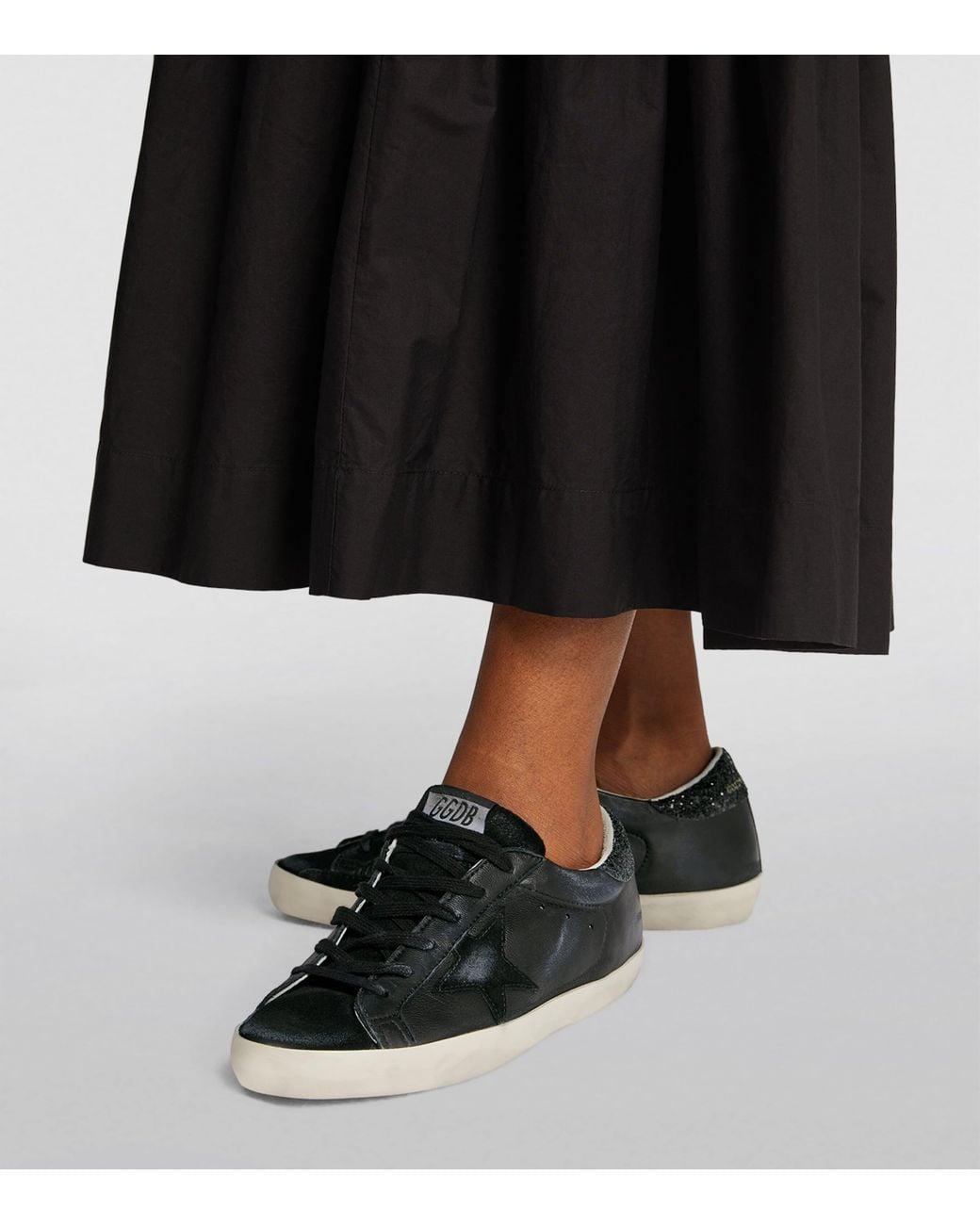 Golden Goose Deluxe Brand Black Suede Superstar Sneakers
