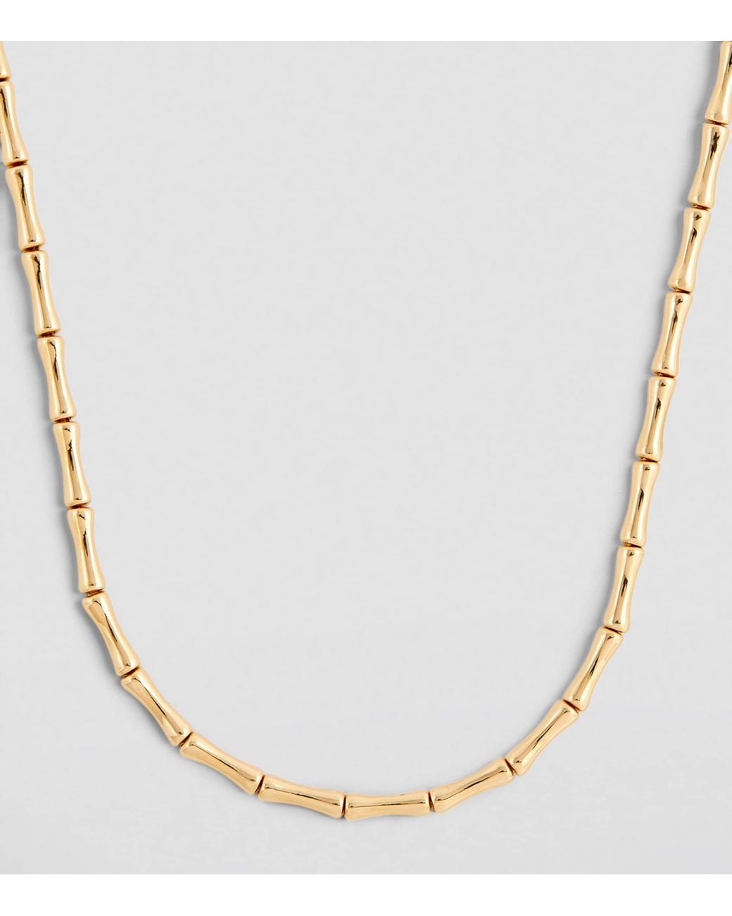 Anita Ko Metallic Bamboo Necklace