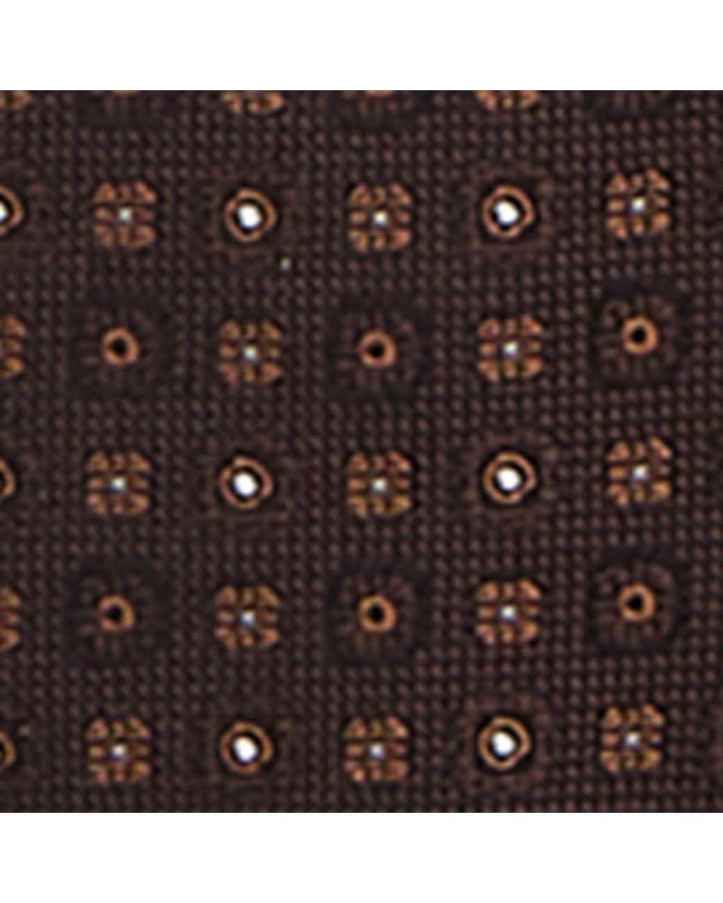Saint Laurent White Silk Paisley Motif Tie for men
