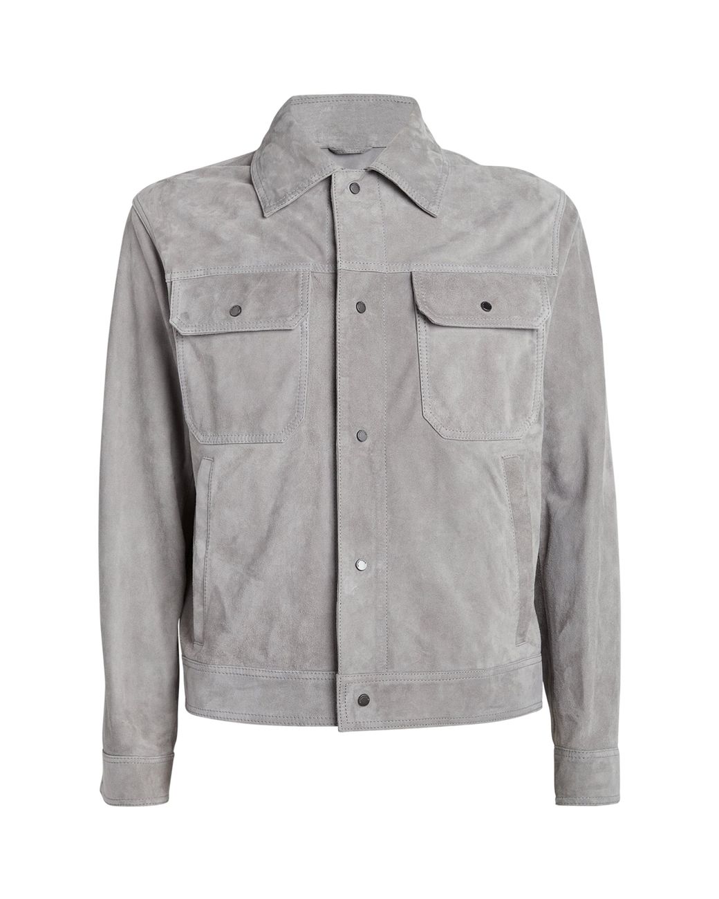 emporio-armani-Grey-Suede-