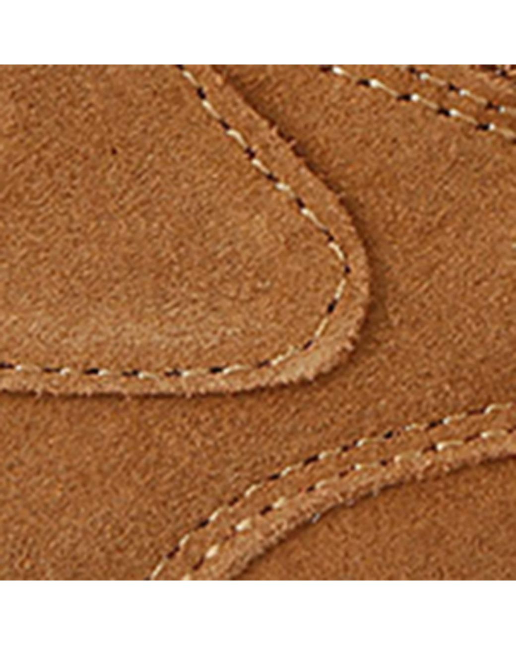 Kurt Geiger Brown Suede Slim Runner Sneakers