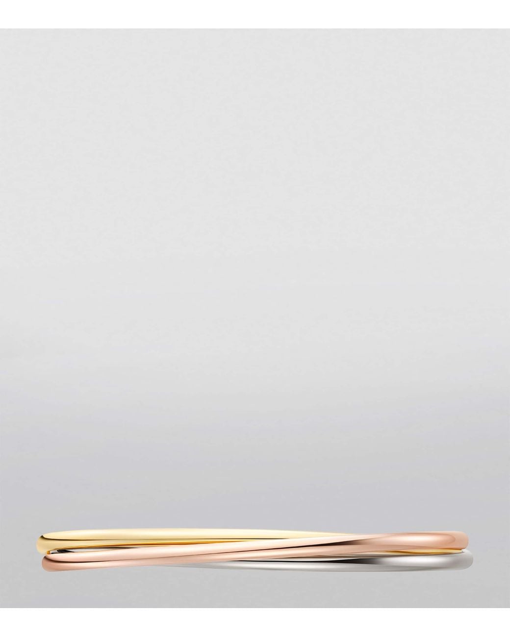 Cartier Natural Small, Rose And Trinity Bracelet