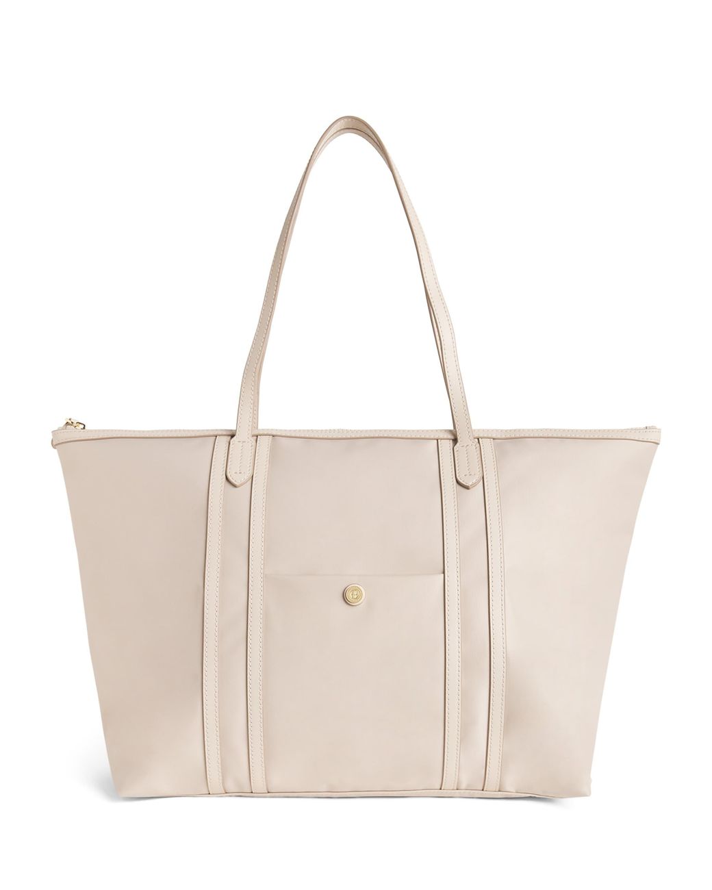 Harrods Natural Nylon Jetsetter Tote Bag