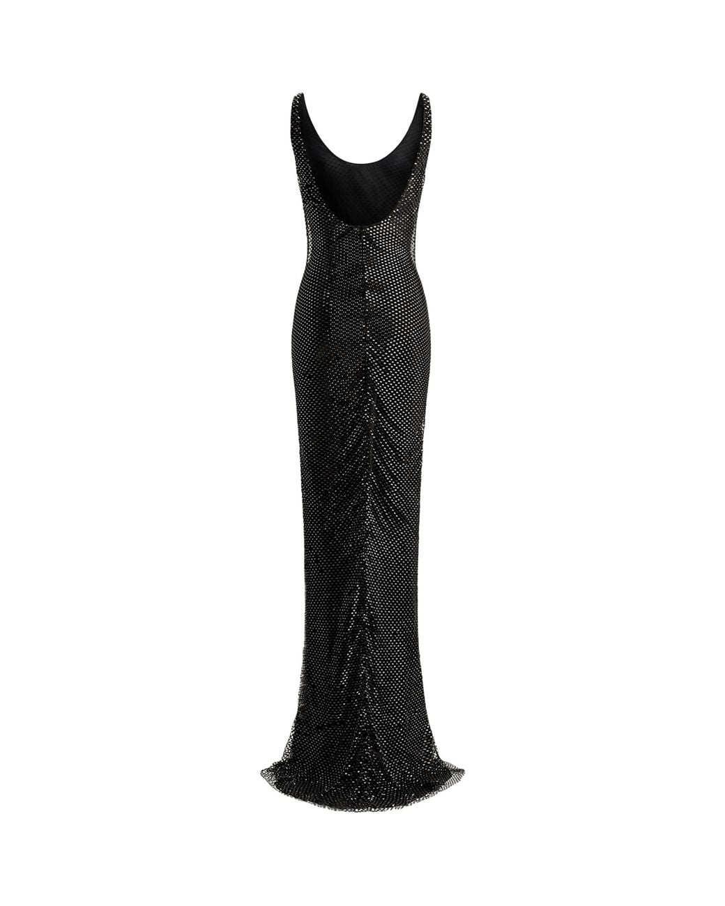 Ralph Lauren Black Lamé Jeramiah Gown
