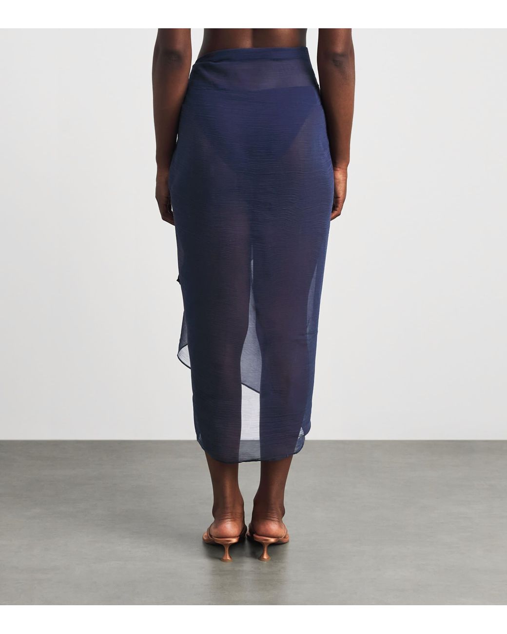 Away That Day Blue Santorini Sarong