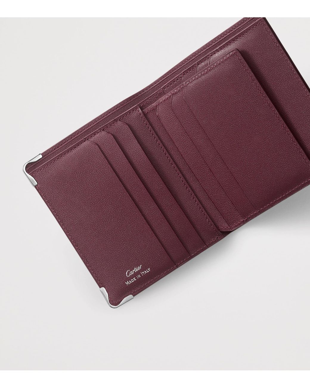 Cartier Black Leather Must De Wallet for men