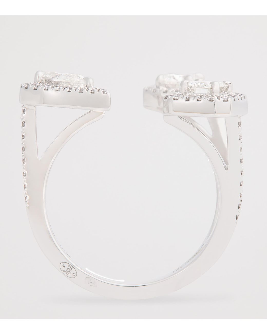 Messika White My Twin And Diamond Ring