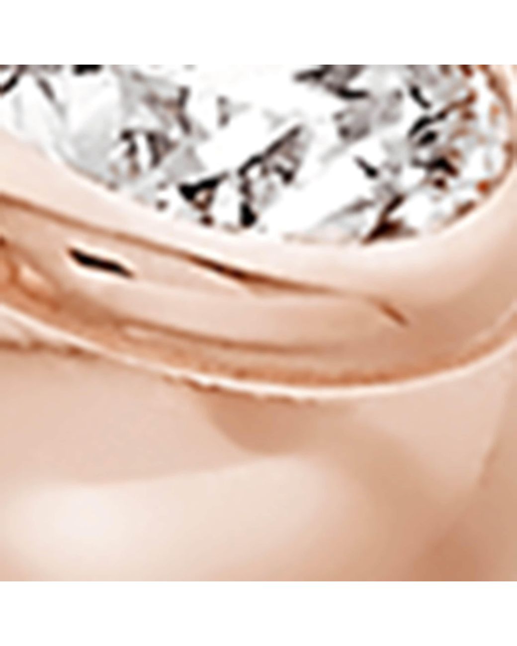 Cartier Pink And Diamond Clash De Ring
