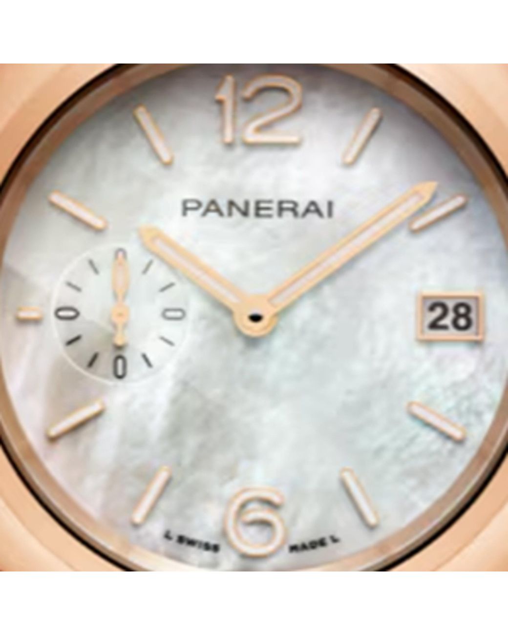 Panerai Red Rose Luminor Due Watch