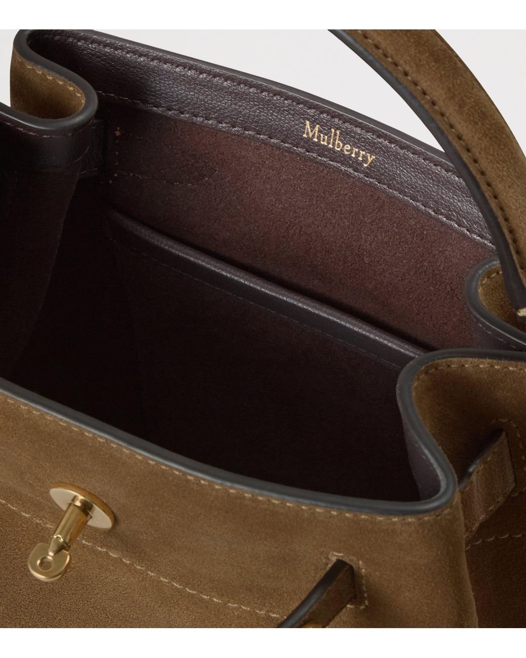 Mulberry Natural Leather Islington Bucket Bag