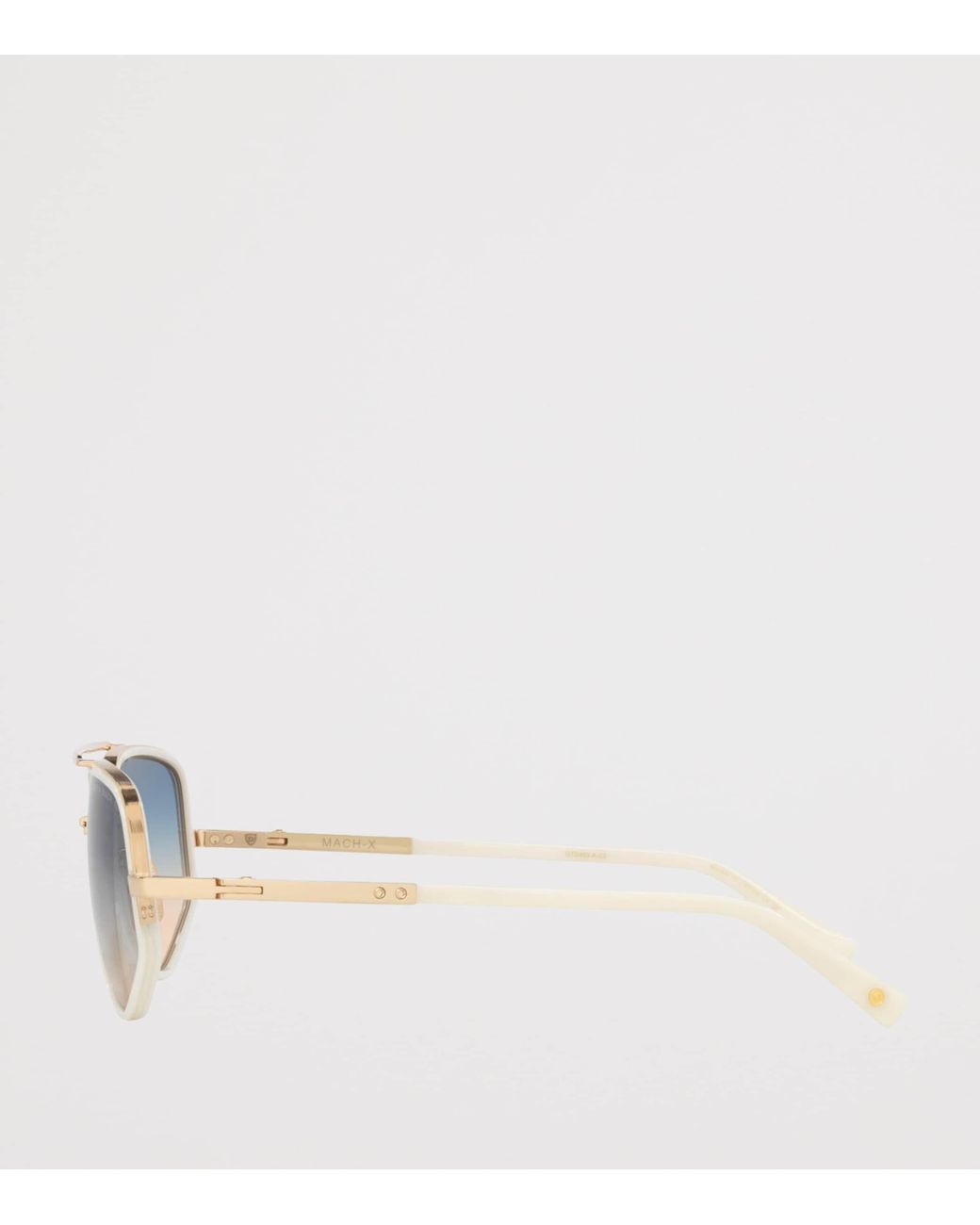 Dita Eyewear Blue Mach X Pilot Sunglasses