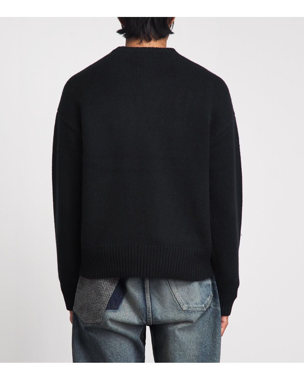 Polo Ralph Lauren Black X Yankees Wool Logo Sweater for men