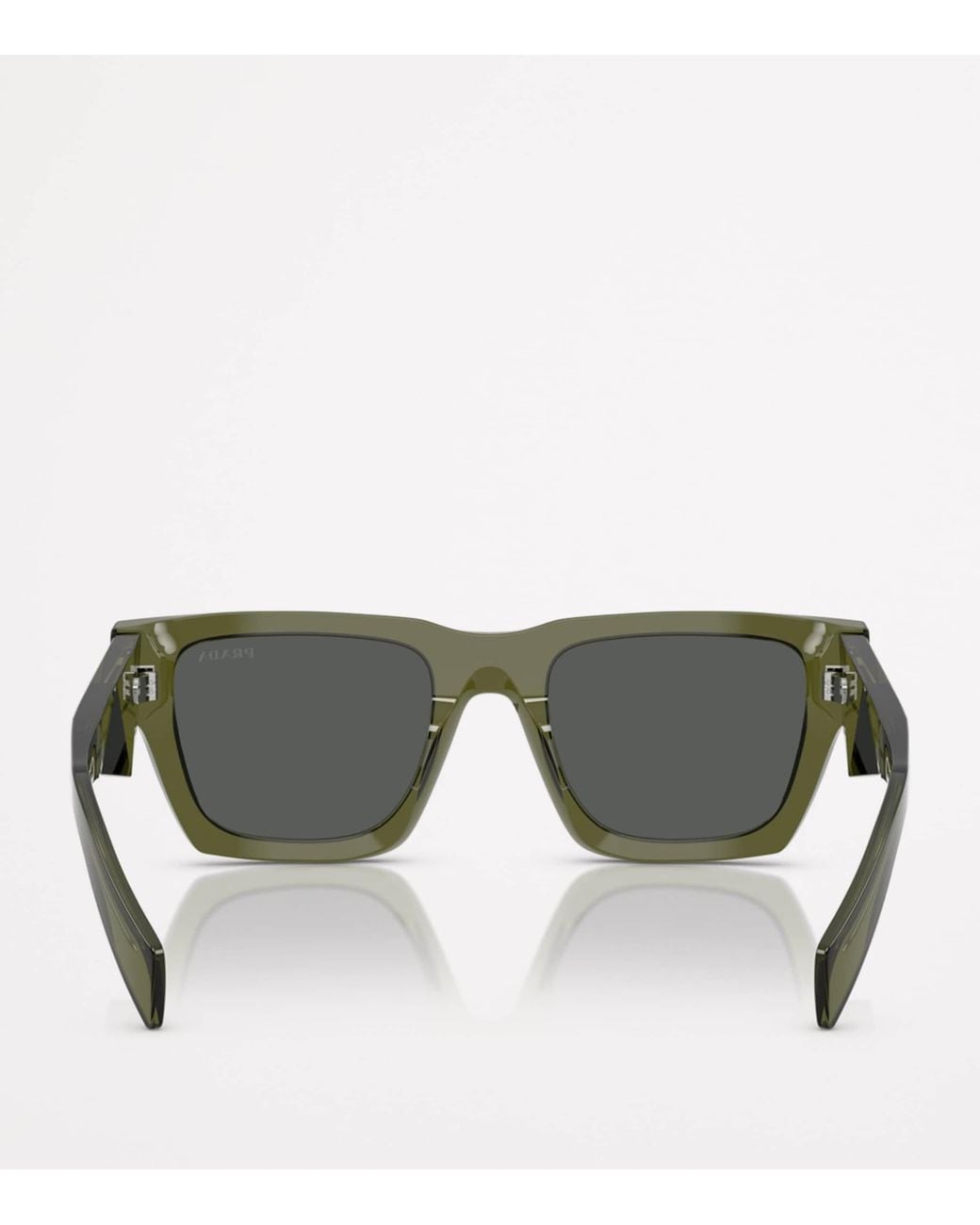 Prada Gray Acetate Pr A06S Sunglasses for men