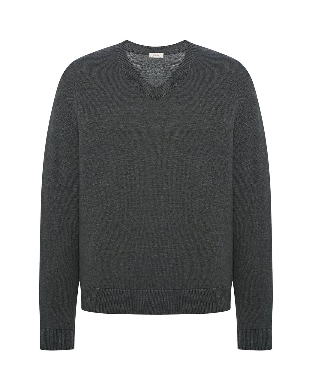The Row Gray Memphis Cashmere Sweater for men
