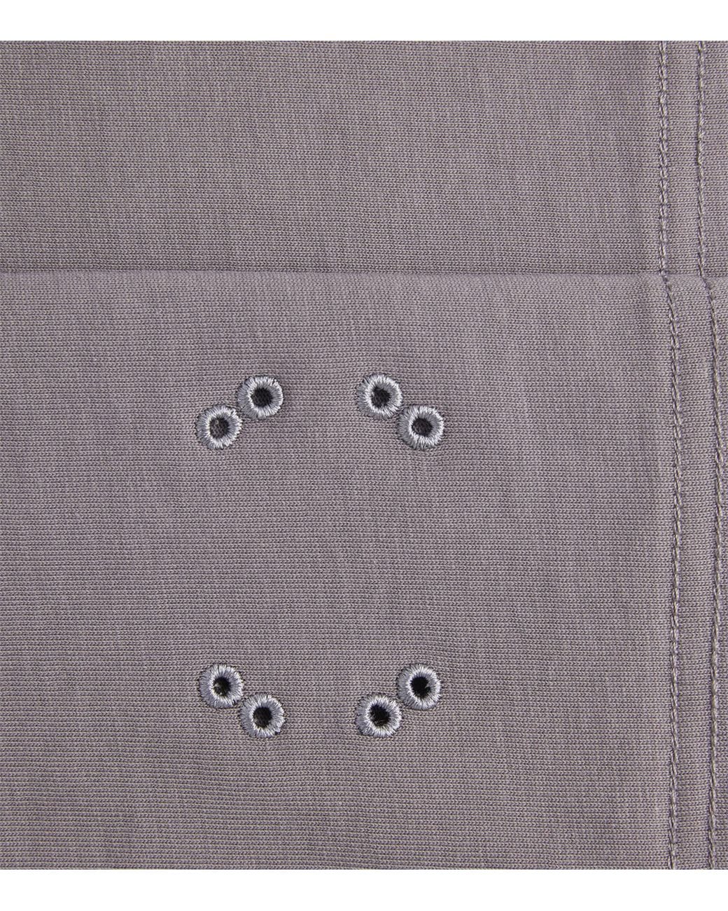 On Shoes Gray Stretch-Organic Cott Club Collective T-Shirt