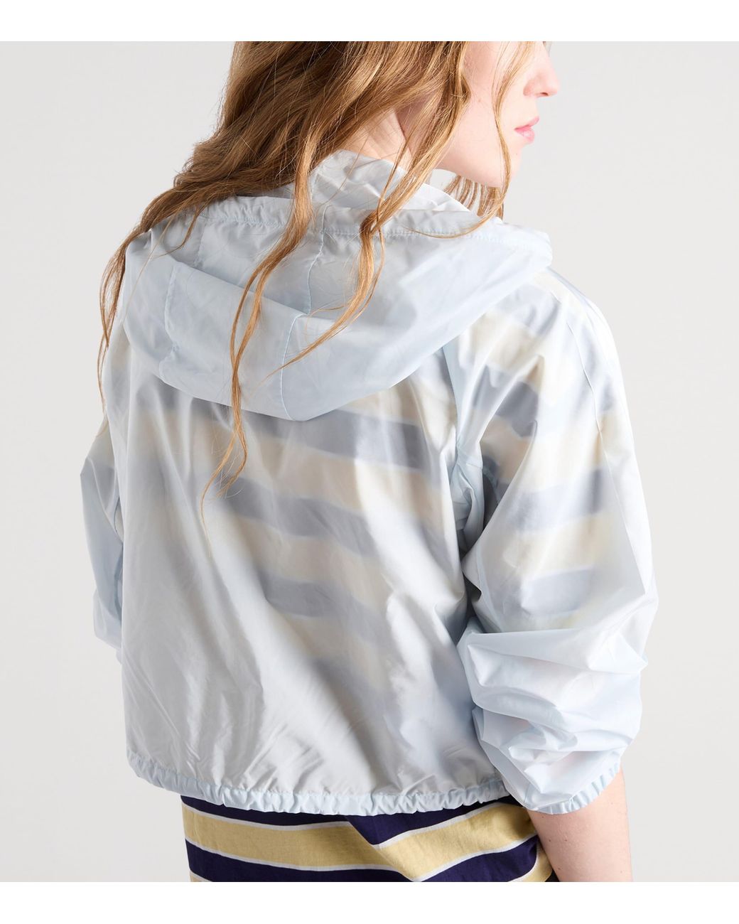 Prada Blue Re-Nylon Blouson Jacket
