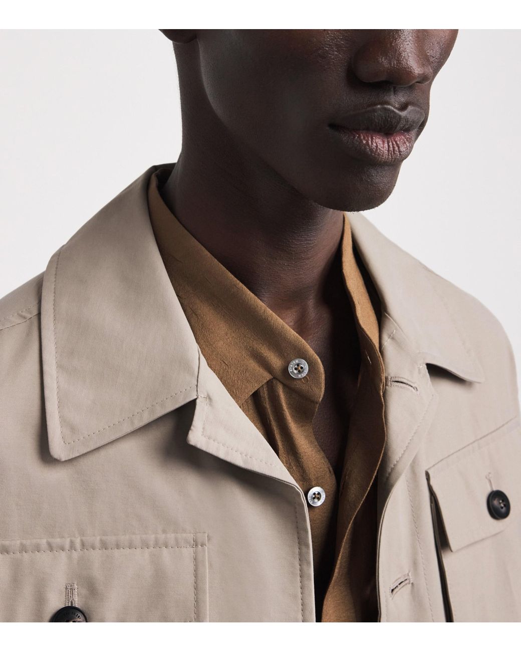 Pal Zileri Natural Cotton-Blend Field Jacket for men
