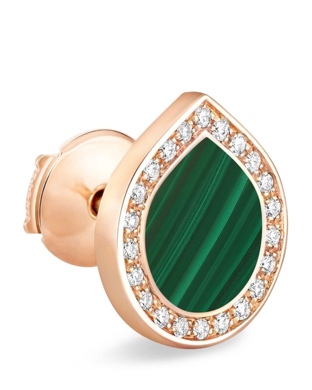 Repossi Green And Malachite Antifer Single Earring