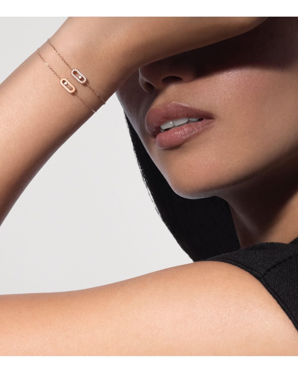 Messika White Move Uno And Diamond Bracelet