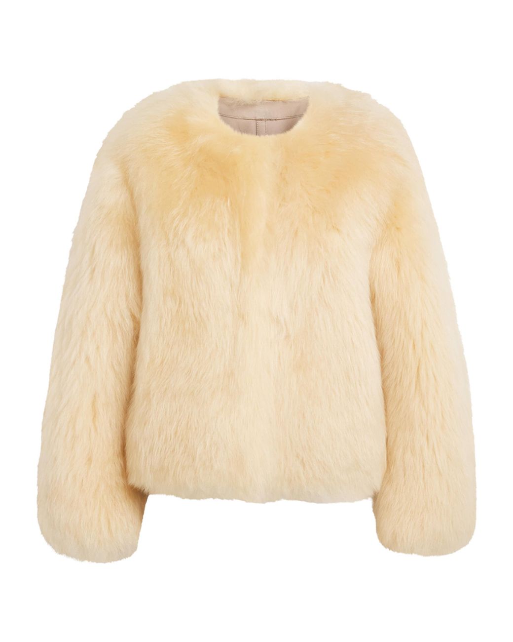 Charoux Natural Shearling Calin Coat