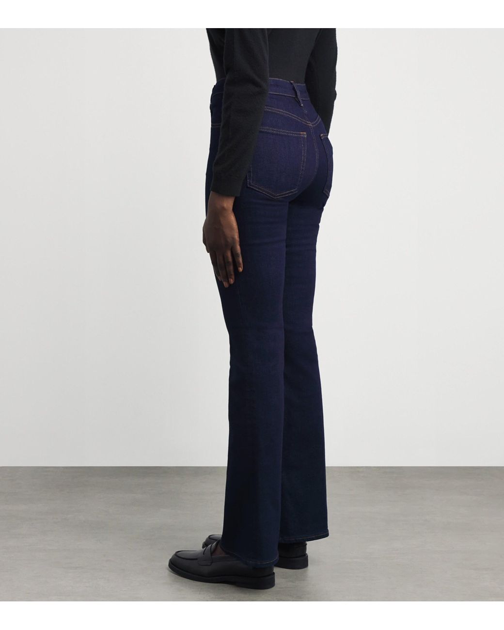 FRAME Blue The Reboot Bootcut Jeans