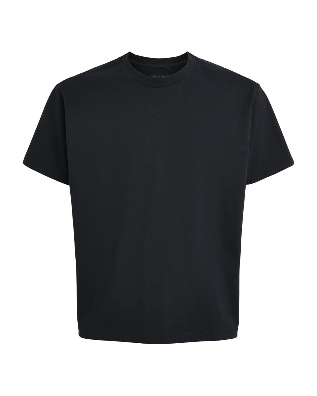 Rag & Bone Black Cotton Jacob T-Shirt for men