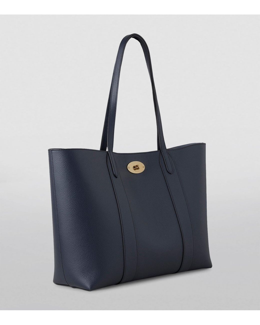 Mulberry Blue Leather Bayswater Tote Bag