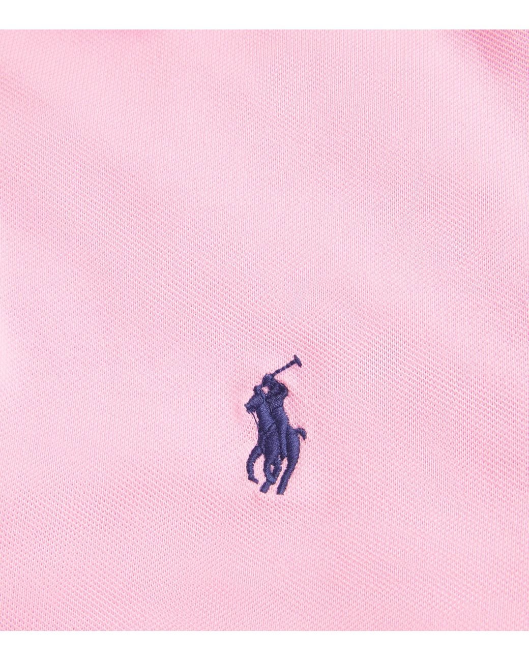 Polo Ralph Lauren Pink Stretch-Cotton Julie Polo Shirt