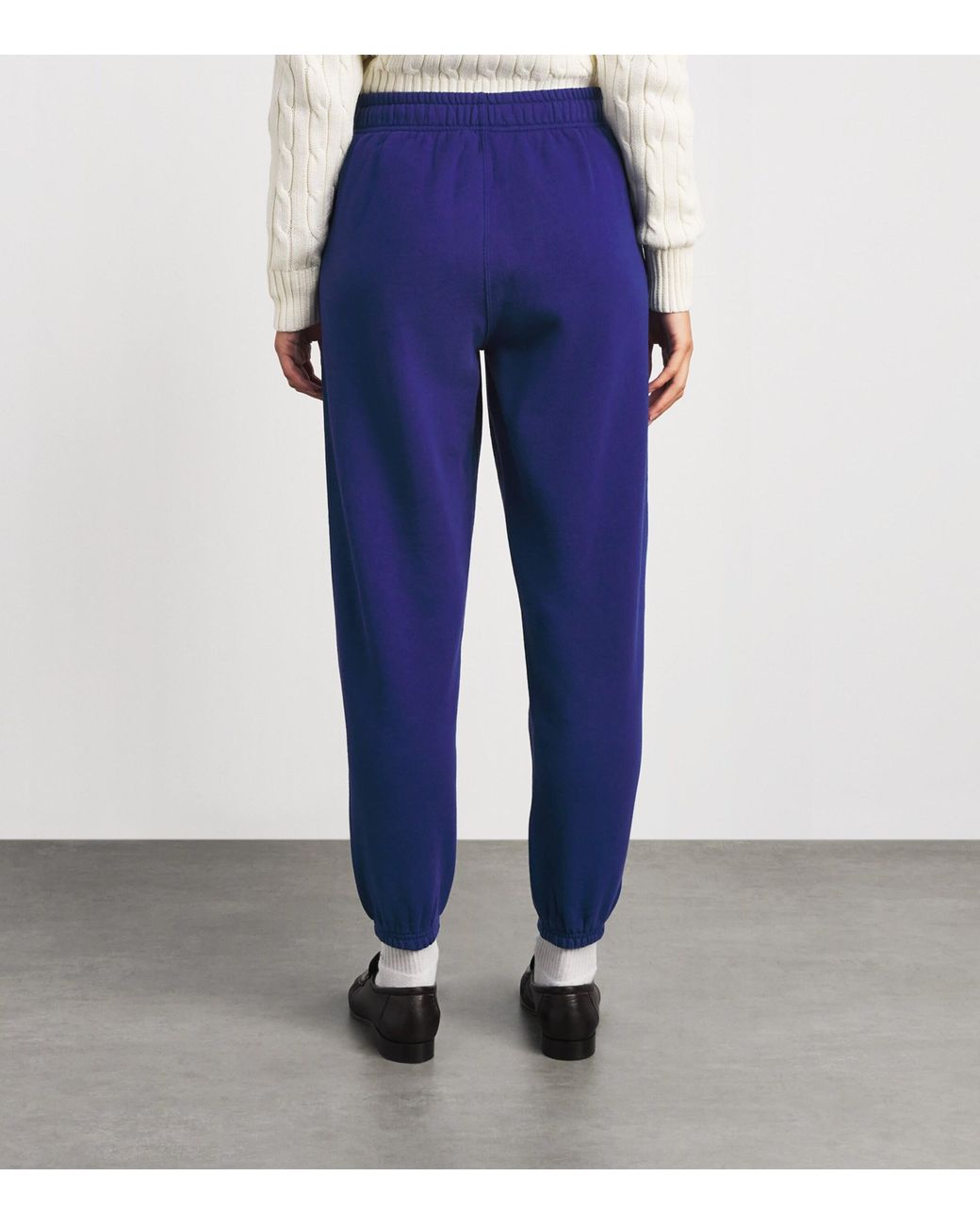 Polo Ralph Lauren Blue Fleeceback Varsity Sweatpants