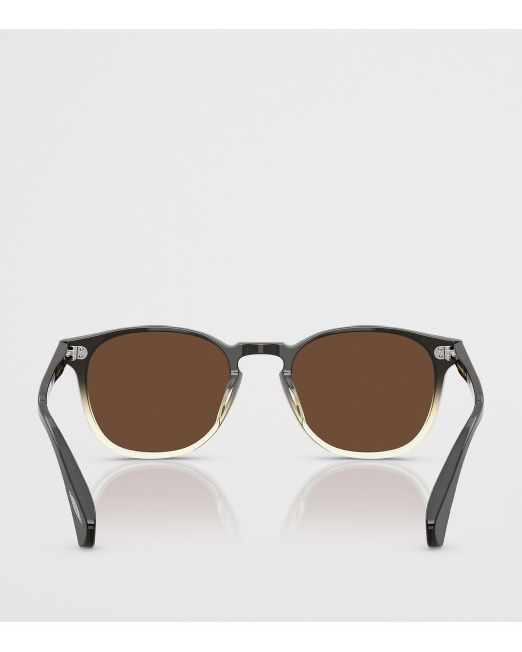 Oliver Peoples Brown Finley Esq. Round Sunglasses