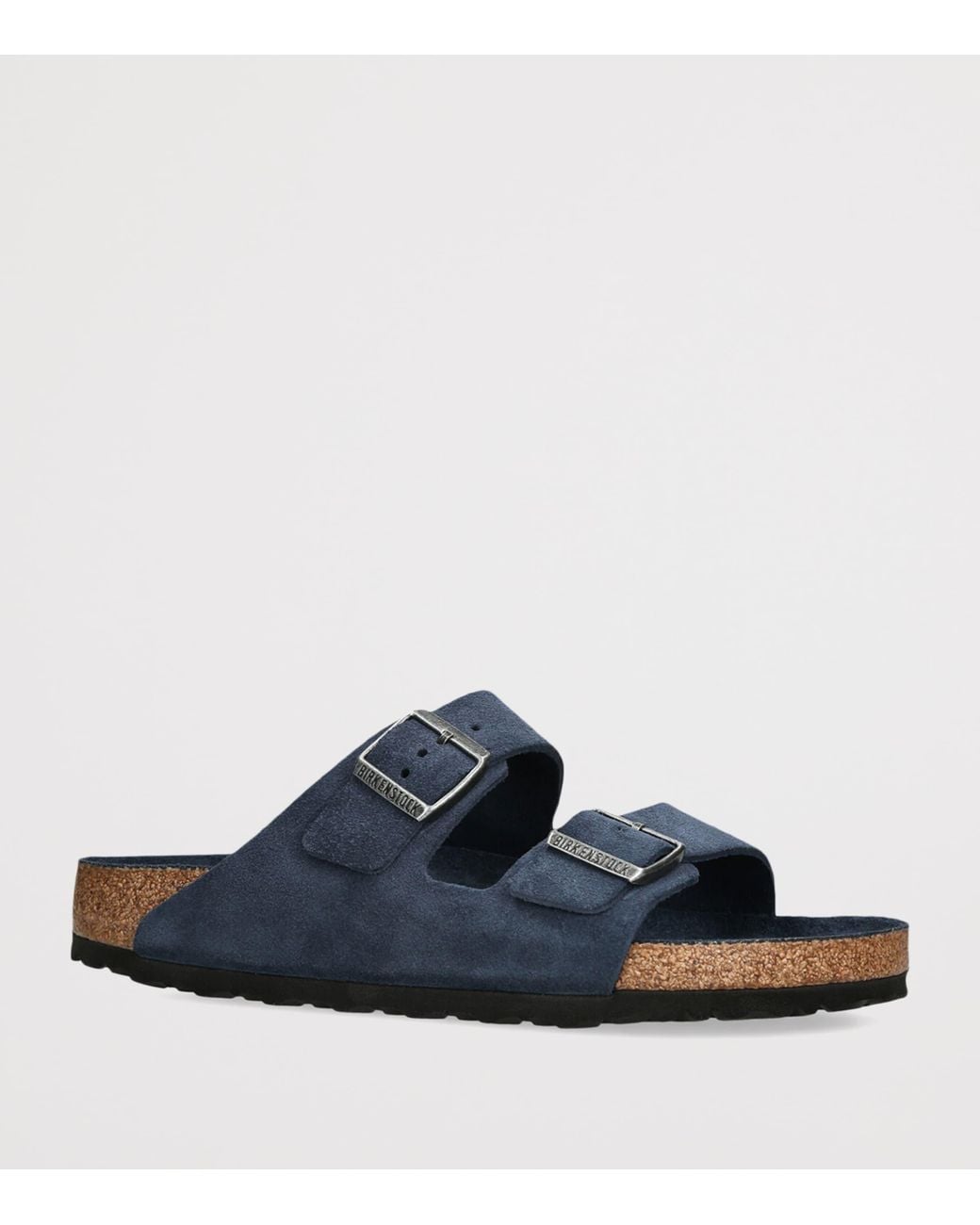 Birkenstock Blue Suede Arizona Sandals for men