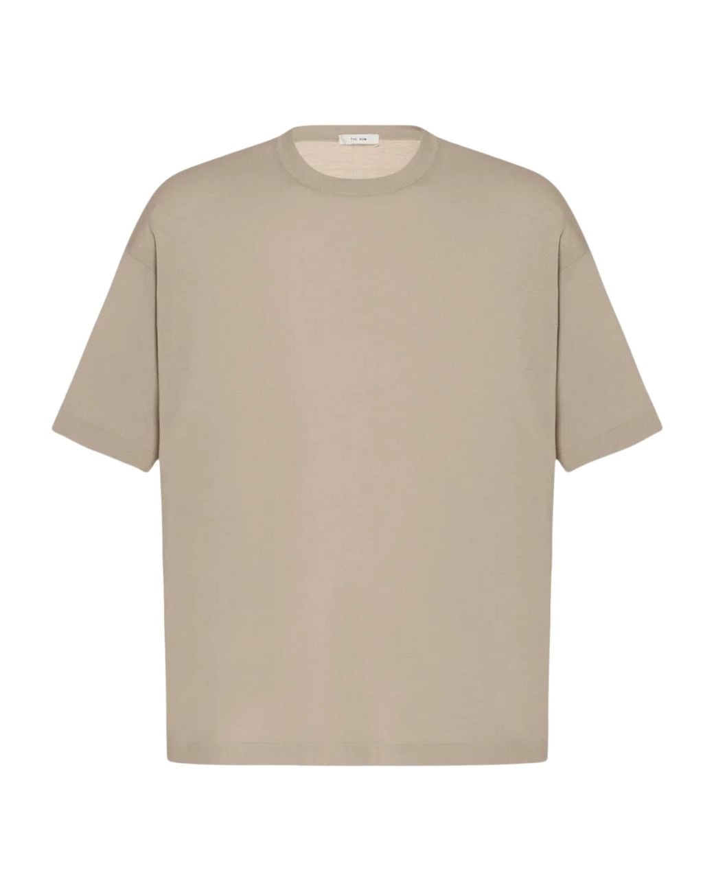The Row White Dlomu Wool T-Shirt for men
