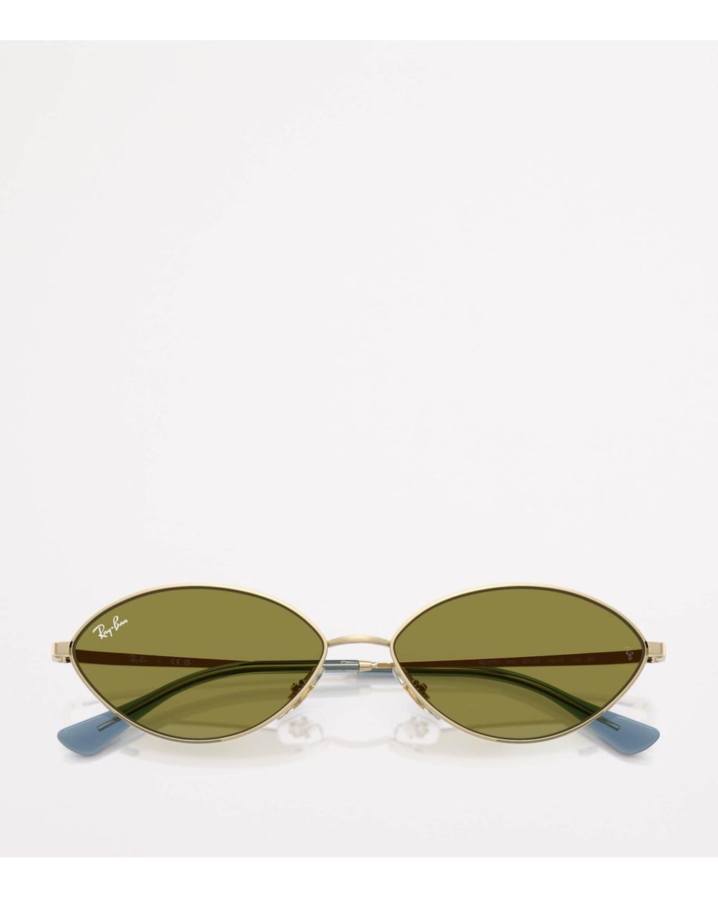 Ray-Ban Green Rb3757 Kai Bio-Based Oval Sunglasses