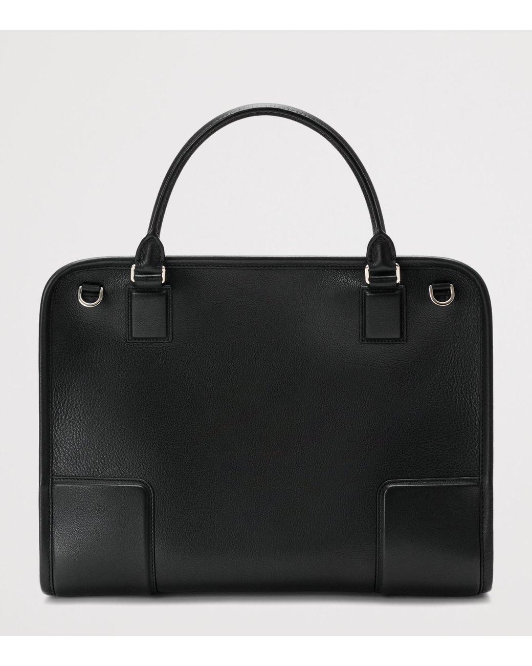 Loewe Black X Cosima Von Bonin Large Leather Amazona 180 Lazy Dog Top-Handle Bag