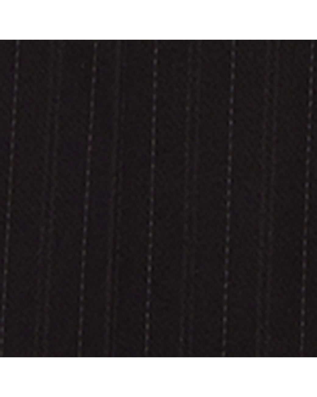 Saint Laurent Black Wool Stripe Tailored Trousers