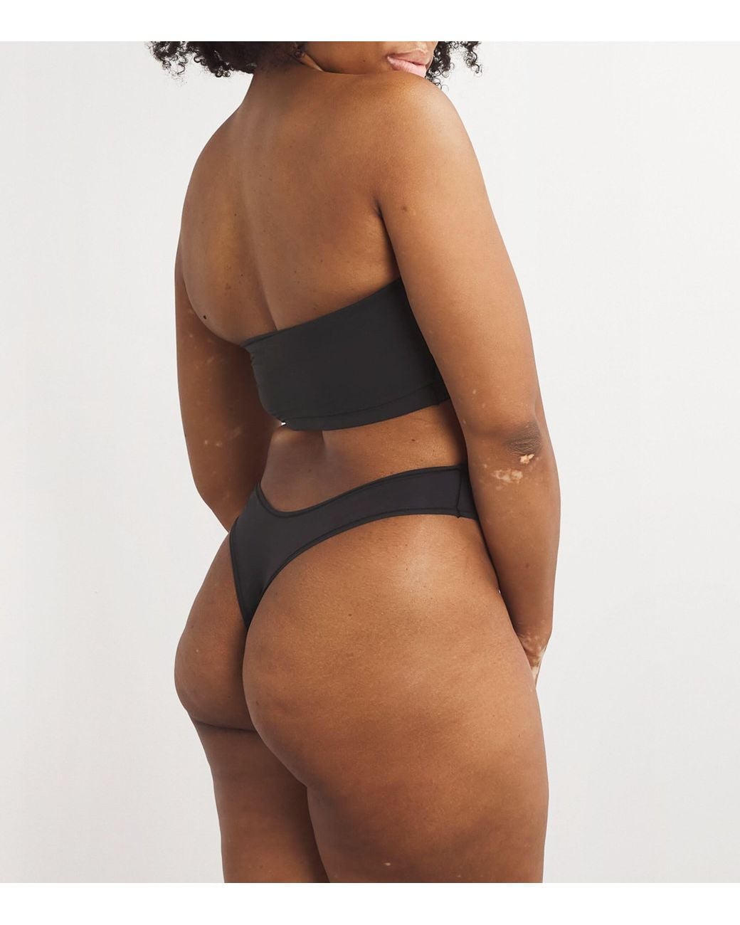 Skims Black Fits Everybody Cheeky Thong