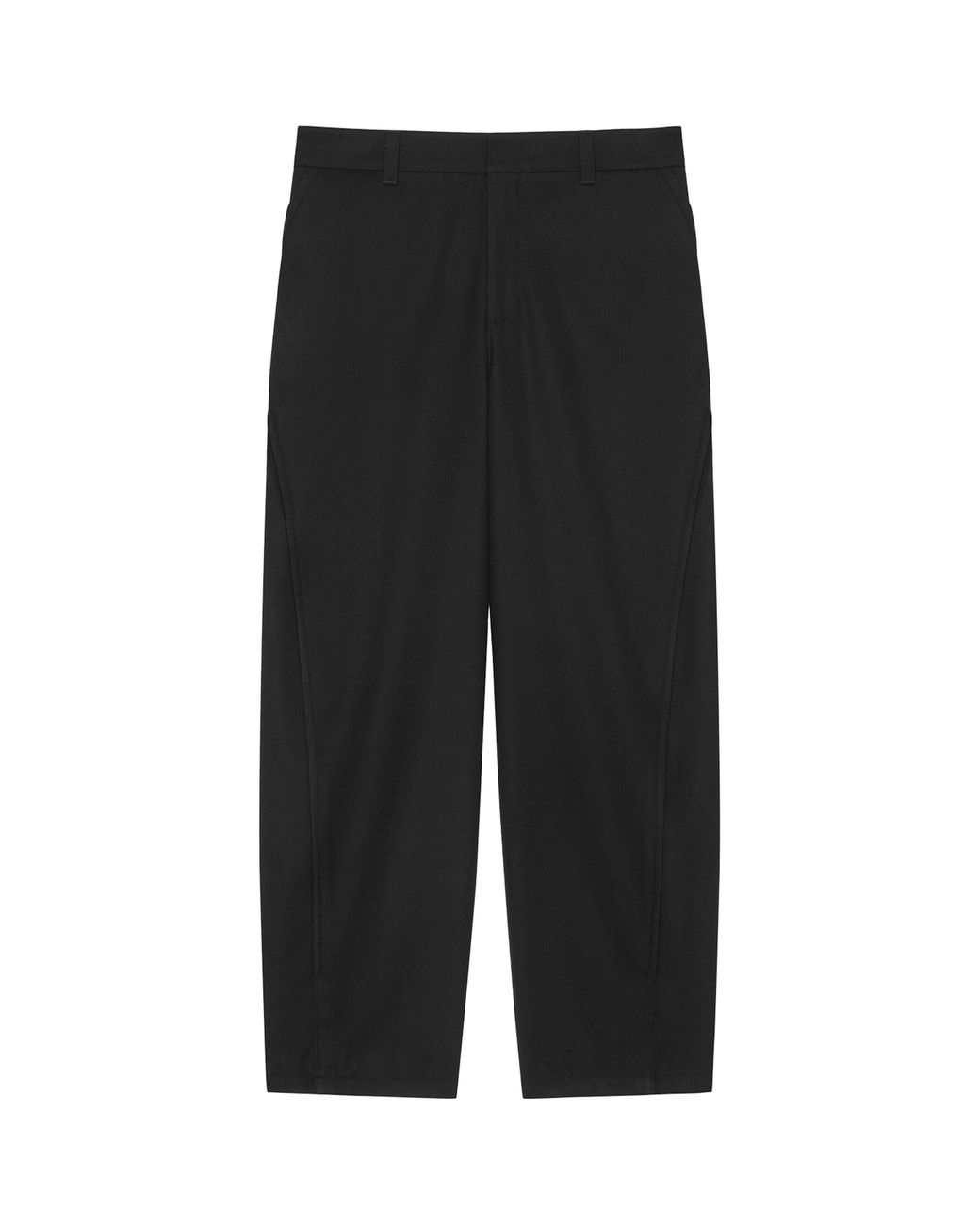 Givenchy Black Wool Couture Seam Trousers for men