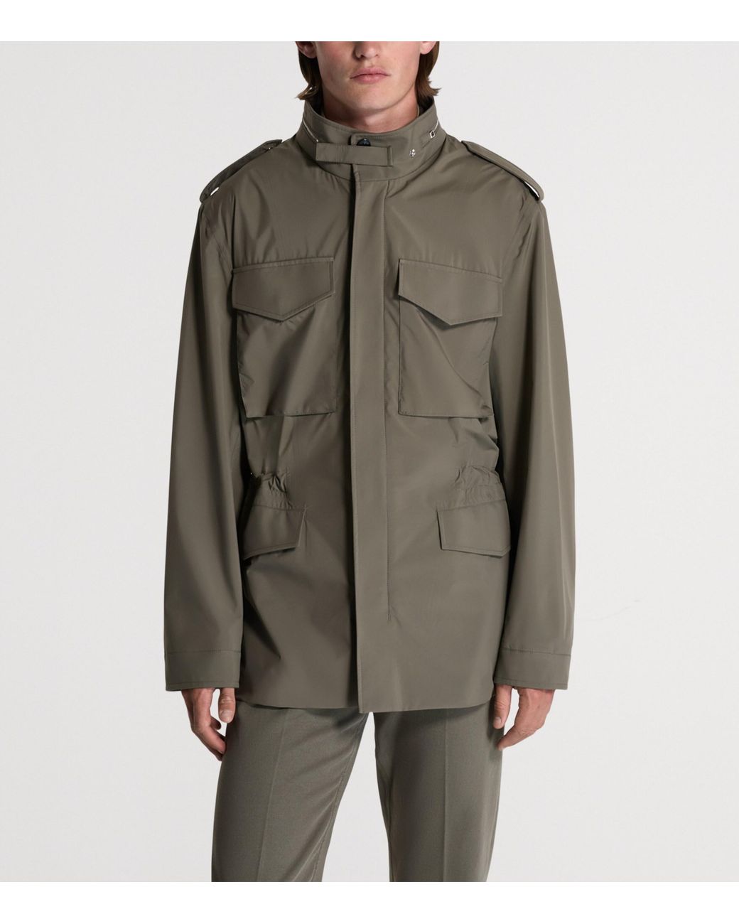 Dunhill Green Field Jacket for men