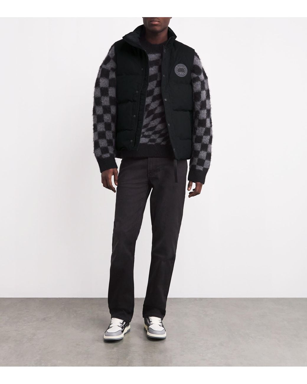 Canada Goose Black Garson Puffer Gilet for men