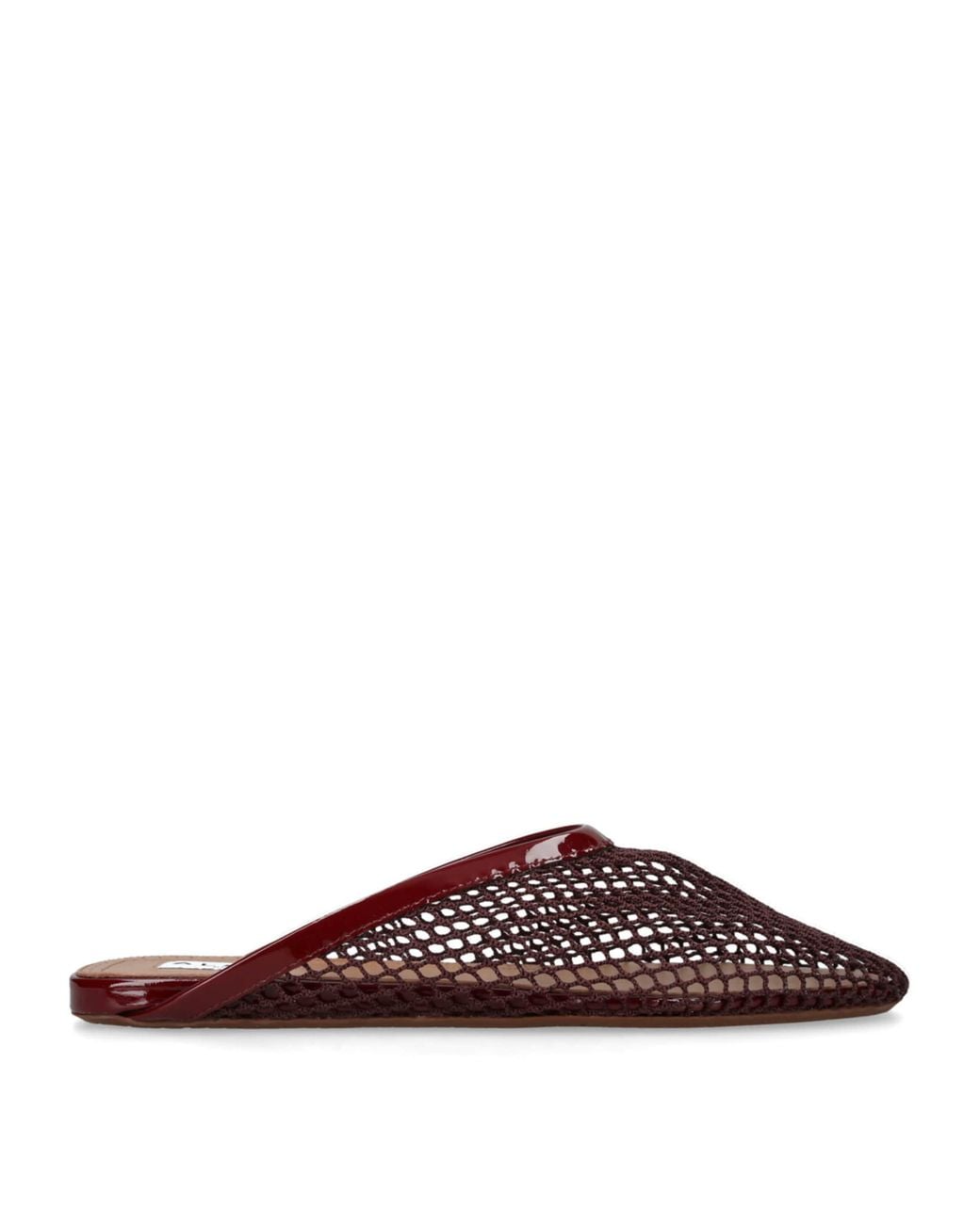 Alaïa Brown Fishnet Mules