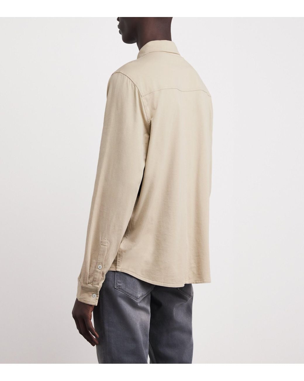 PAIGE Natural Pima Cotton Cosgrove Shirt for men