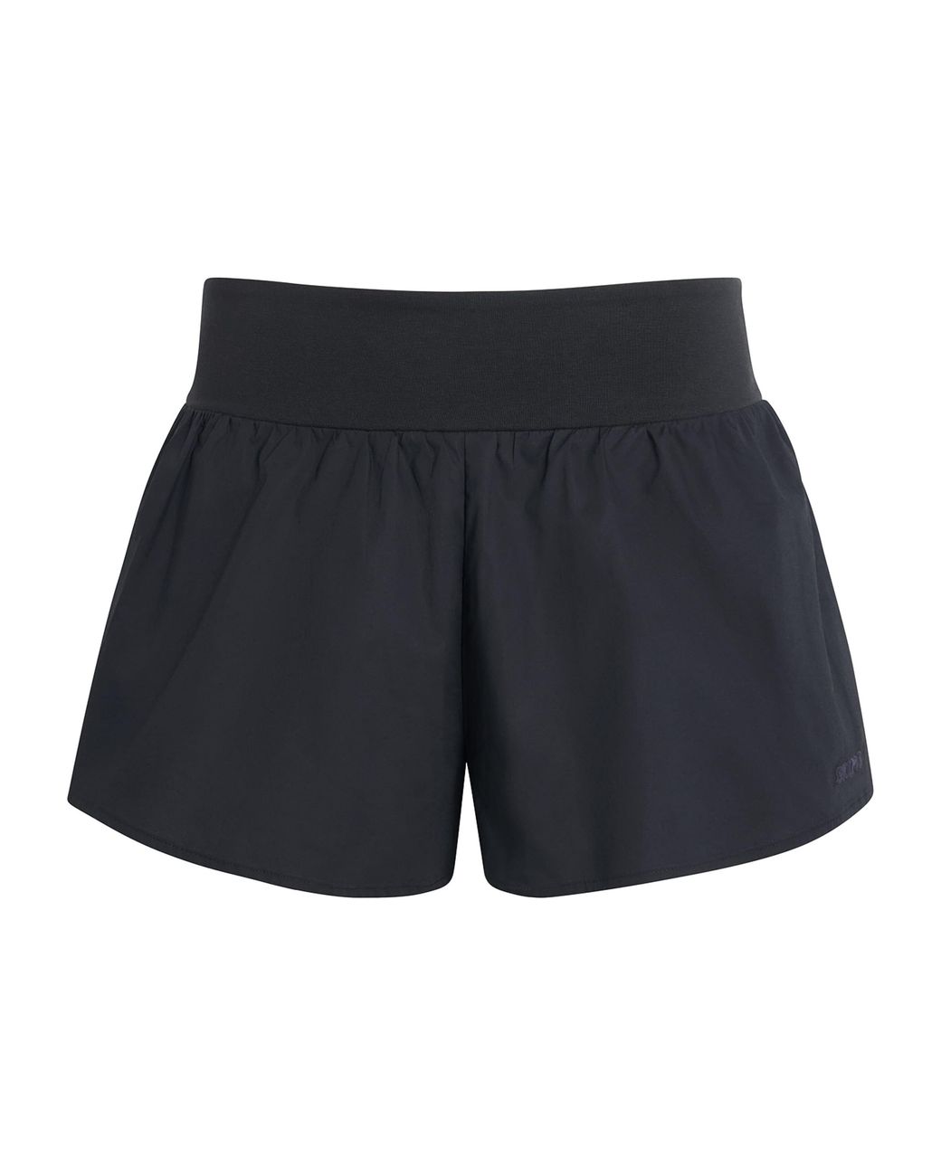 Skims Blue Cotton Flutter Shorts