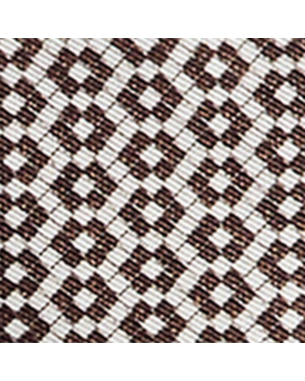 Brunello Cucinelli Black Silk Tile-Pattern Pocket Square for men