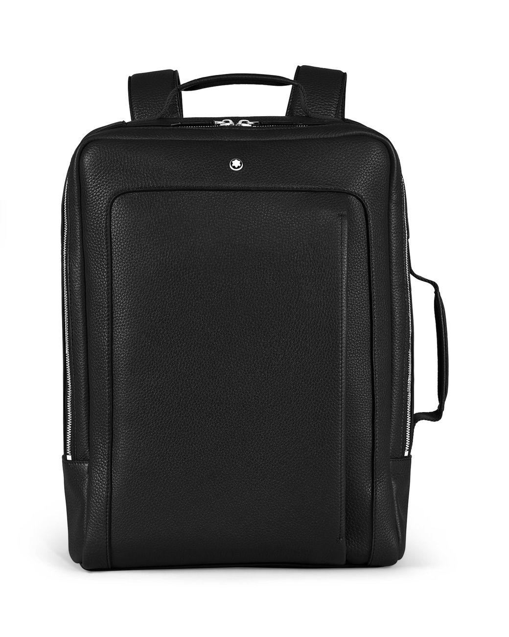 Montblanc Black Leather Companion Backpack